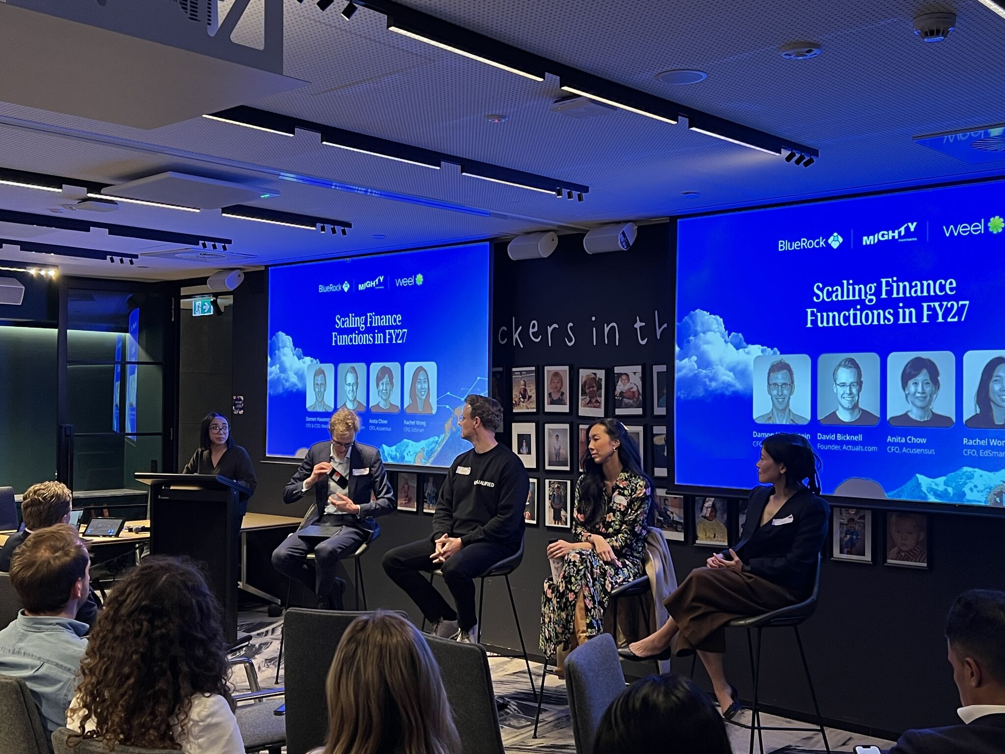 Rachel Wong on the Weel x Mighty Partners x Blue Rock panel — Scaling Finance Functions
